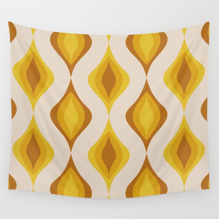 Retro Pattern #2 Wall Tapestry Gallery Image 4