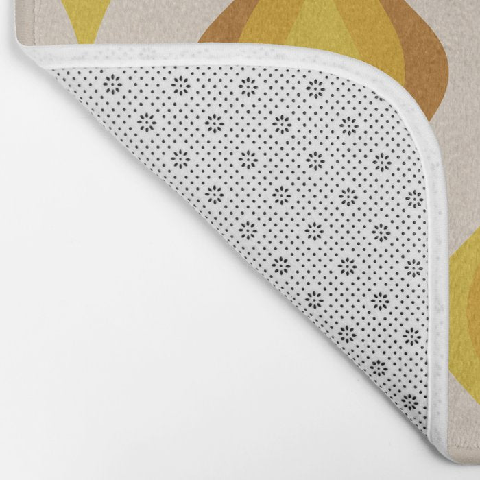 Retro Pattern #2 Bath Mat Gallery Image 2