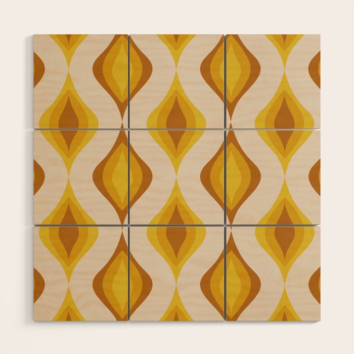 Retro Pattern #2 Wood Wall Art Gallery Image 1