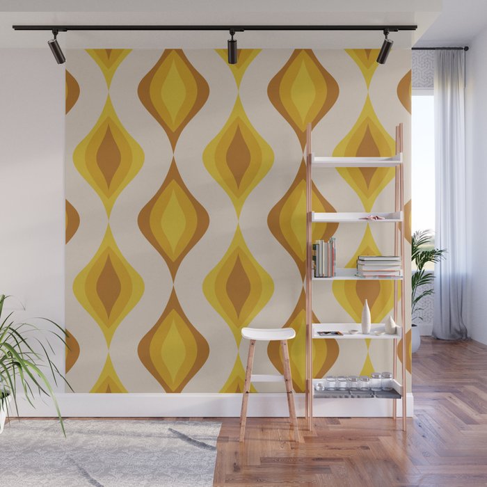 Retro Pattern #2 Wall Mural Gallery Image 1