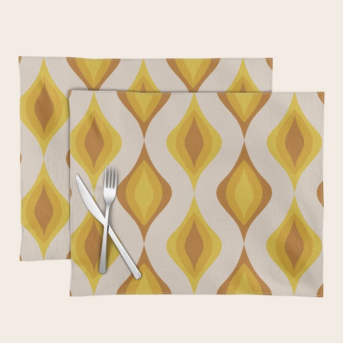 Retro Pattern #2 Placemat Gallery Image 1