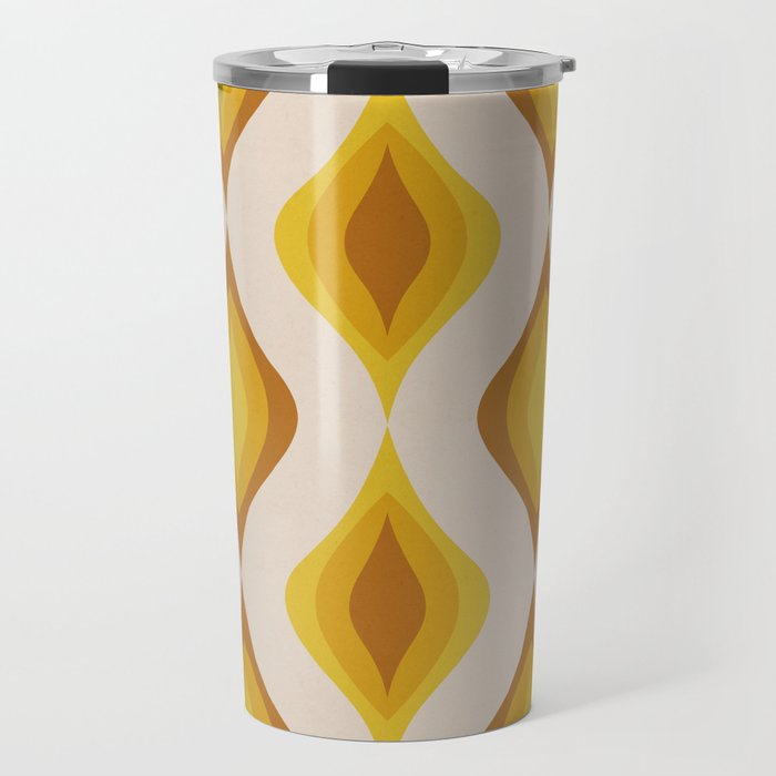 Retro Pattern #2 Travel Mug Gallery Image 1