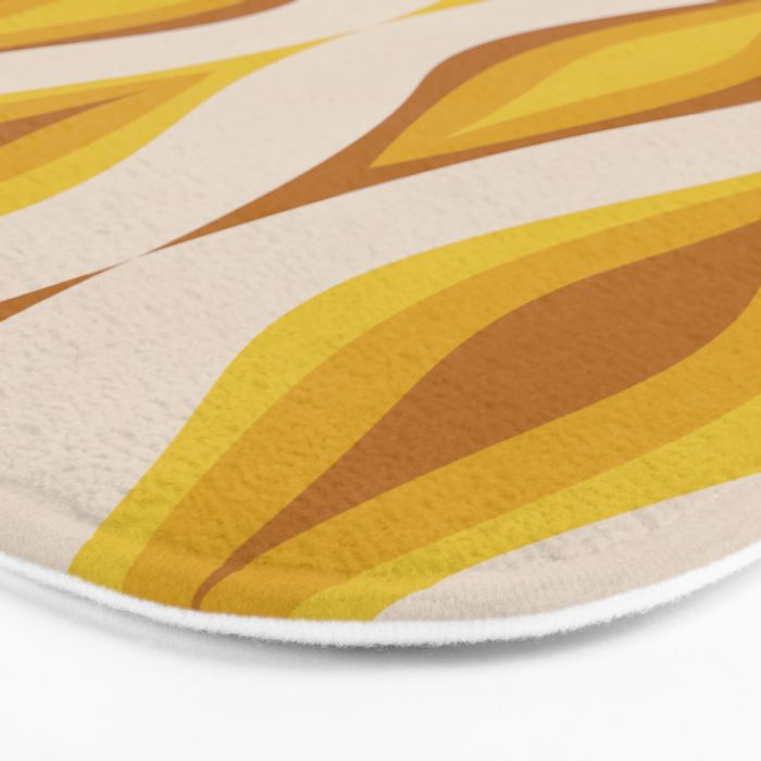 Retro Pattern #2 Bath Mat Gallery Image 3
