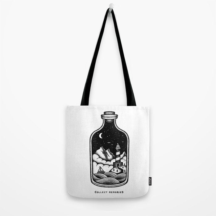 COLLECT MEMORIES Tote Bag Gallery Image 2