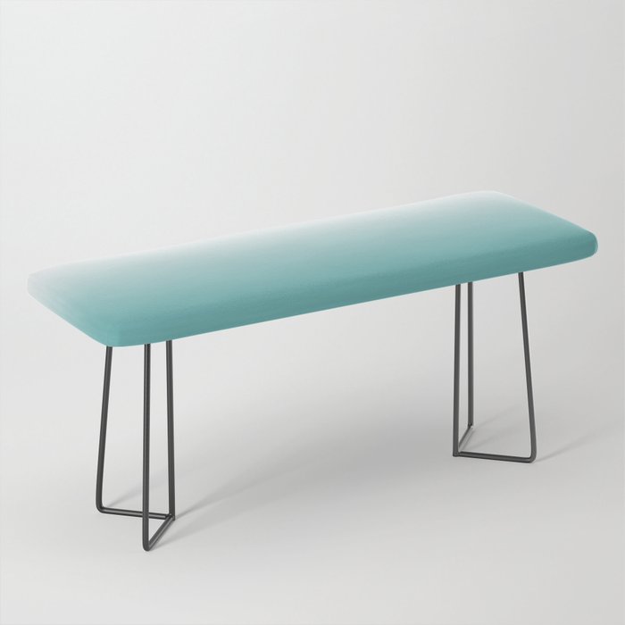 Light Teal Gradient Bench Gallery Image 1