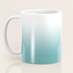 Light Teal Gradient Coffee Mug Gallery Image 3