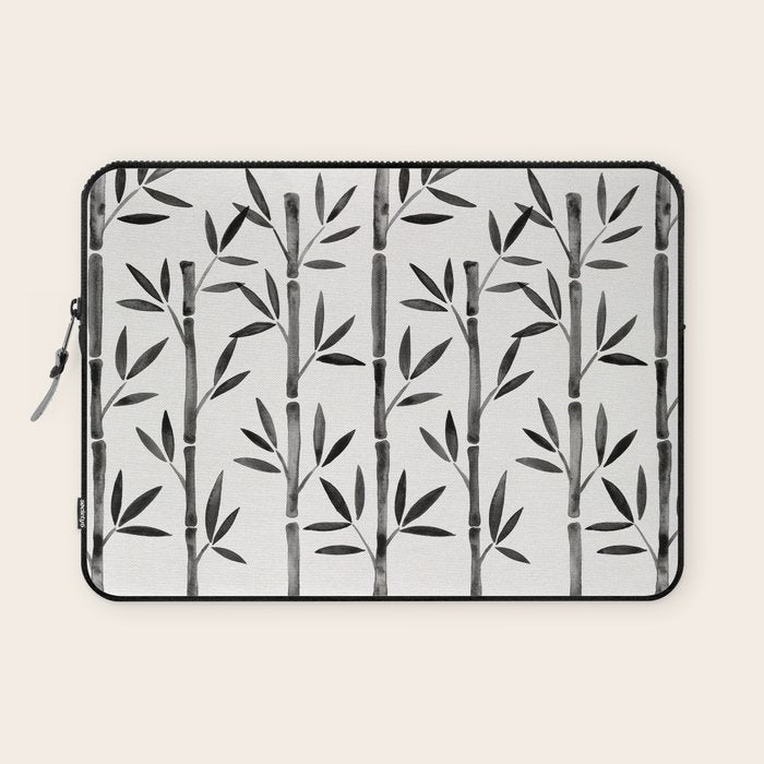 Black Bamboo Laptop Sleeve Gallery Image 1