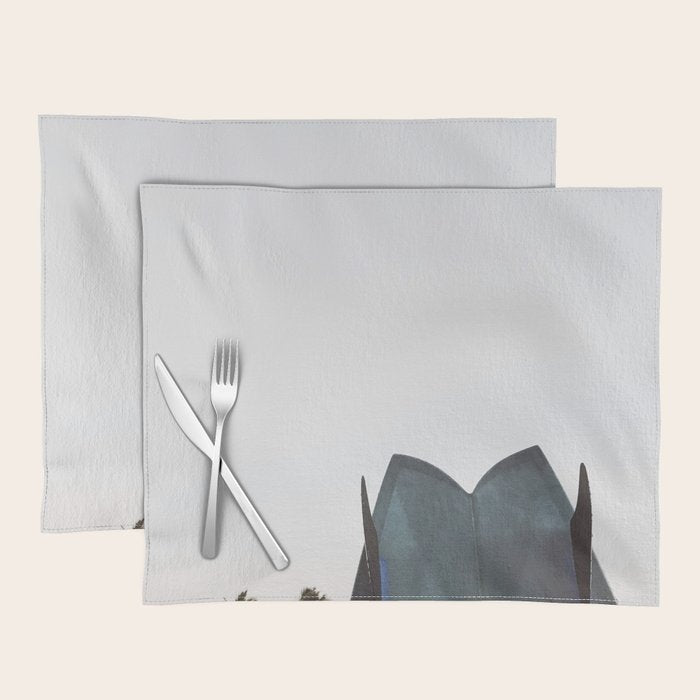 Twin Fin Surfboard Placemat Gallery Image 1