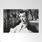 Clark Gable Playing Poker Retro Vintage Art Welcome Mat Gallery Image 1