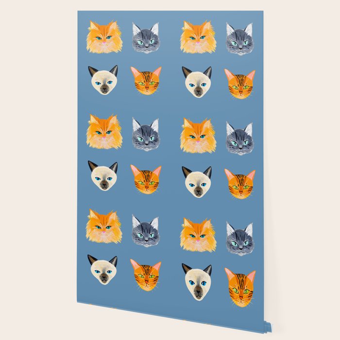 Cats Blue Wallpaper Gallery Image 2