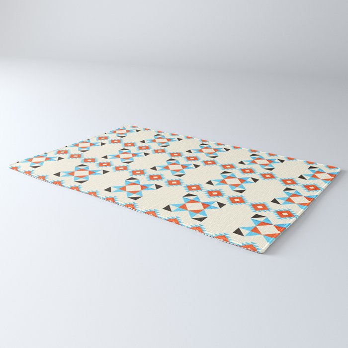 geometry navajo pattern no2 Rug Gallery Image 3