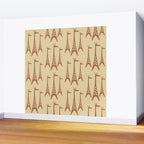 Brown and Tan Giraffe Wall Mural Gallery Image 2