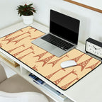 Brown and Tan Giraffe Desk Mat Gallery Image 2