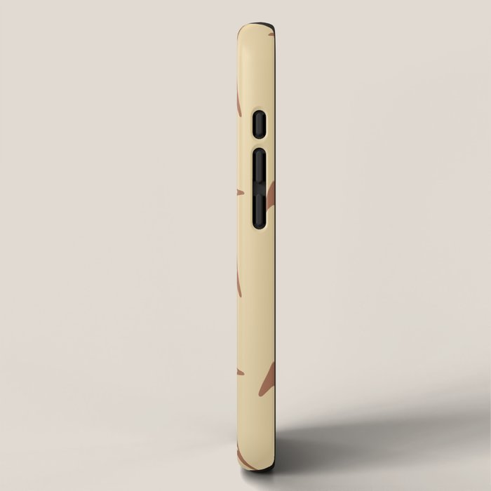 Brown and Tan Giraffe iPhone Case Gallery Image 2