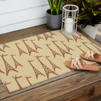 Brown and Tan Giraffe Outdoor Rug Gallery Image 2