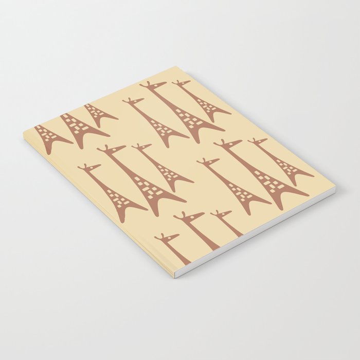 Brown and Tan Giraffe Notebook Gallery Image 1