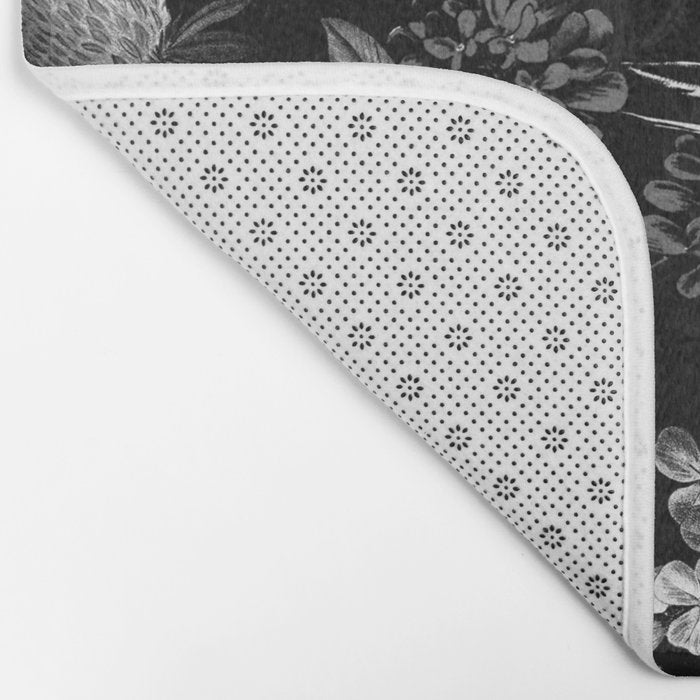DARK FLOWER II Bath Mat Gallery Image 2