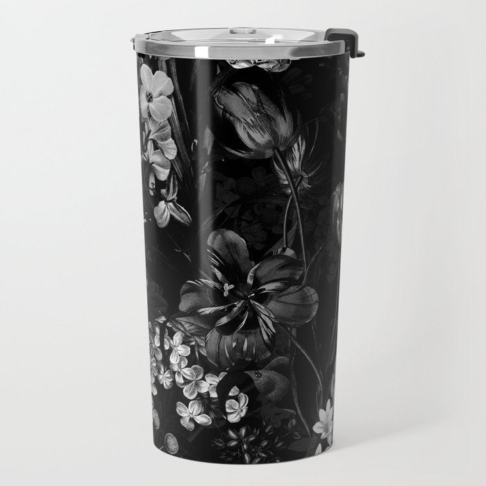 DARK FLOWER II Travel Mug Gallery Image 2