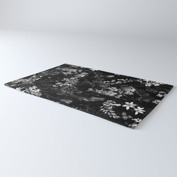 DARK FLOWER II Rug Gallery Image 3