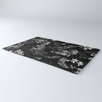 DARK FLOWER II Rug Gallery Image 3