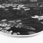DARK FLOWER II Bath Mat Gallery Image 3