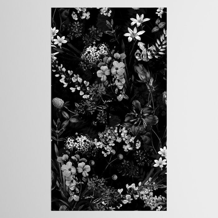 DARK FLOWER II Tablecloth Gallery Image 2