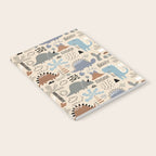 Nursery Wall Art, Nursery Prints, Neutral Nursery Decor, Dinosaur Print Notebook Gallery Image 2