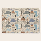 Nursery Wall Art, Nursery Prints, Neutral Nursery Decor, Dinosaur Print Cutting Board Gallery Image 1