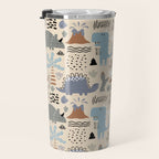 Nursery Wall Art, Nursery Prints, Neutral Nursery Decor, Dinosaur Print Travel Mug Gallery Image 3