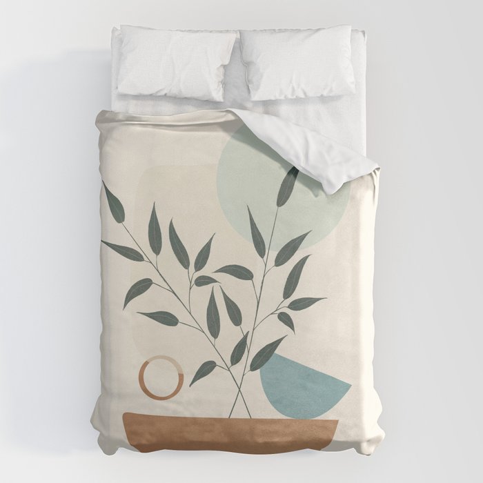Azzurro Shapes No 57 Duvet Cover Gallery Image 1