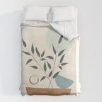 Azzurro Shapes No 57 Duvet Cover Gallery Image 6