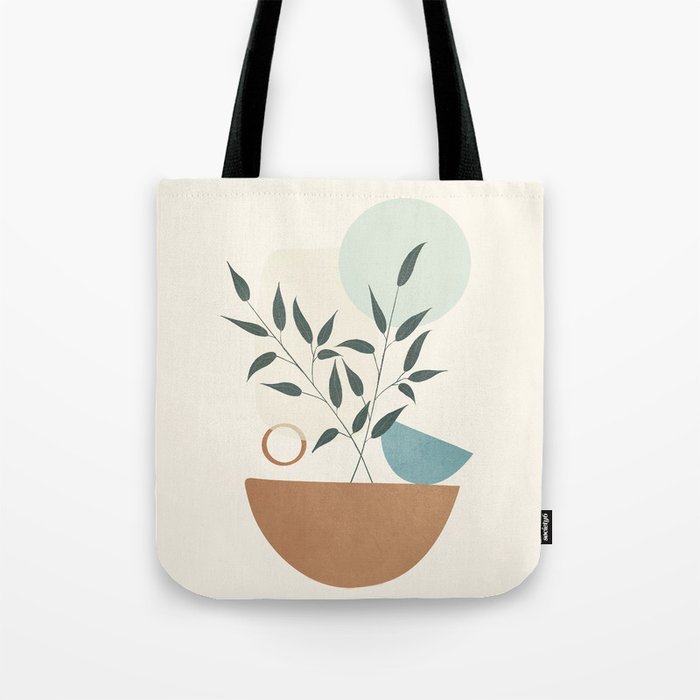 Azzurro Shapes No 57 Tote Bag Gallery Image 1