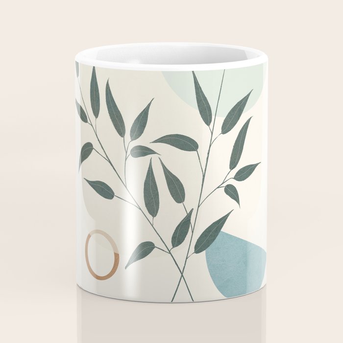 Azzurro Shapes No 57 Coffee Mug Gallery Image 4