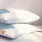 Azzurro Shapes No 57 Pillow Sham Gallery Image 3