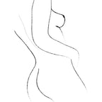 Minimal Line Drawing 2 Coffee Mug Gallery Image 2