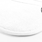 Minimal Line Drawing 2 Bath Mat Gallery Image 3