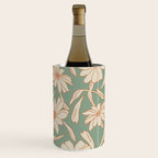 Charismatic Floral on Sage Green Wine Chiller Gallery Image 2