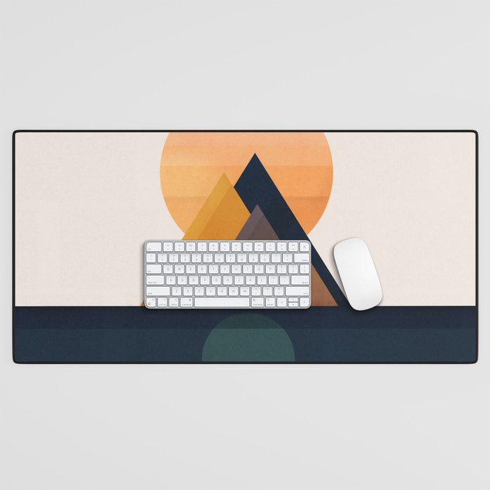 Twin Sun Desk Mat Gallery Image 1
