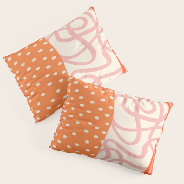 Peach Pattern Cake | PATTERN 08: The Retro Edition Pillow Sham Gallery Image 3