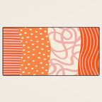 Peach Pattern Cake | PATTERN 08: The Retro Edition Desk Mat Gallery Image 3