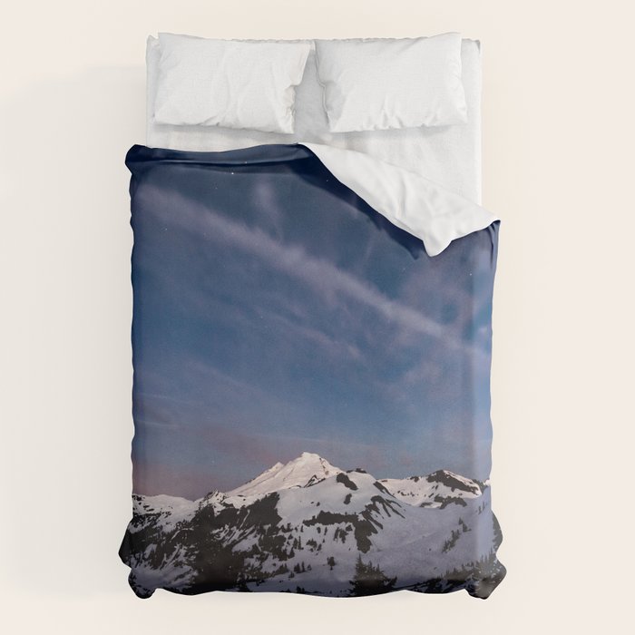 Mount Baker - Nature Photography Duvet Cover Gallery Image 6
