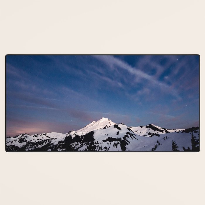 Mount Baker - Nature Photography Desk Mat Gallery Image 3