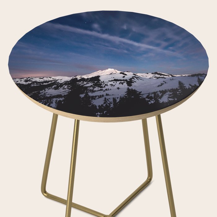 Mount Baker - Nature Photography Side Table Gallery Image 2