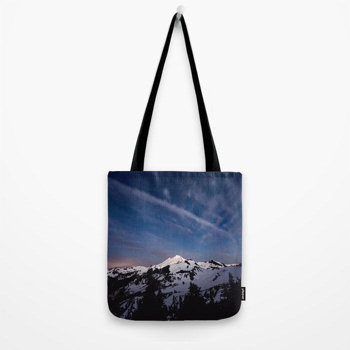 Mount Baker - Nature Photography Tote Bag Gallery Image 2