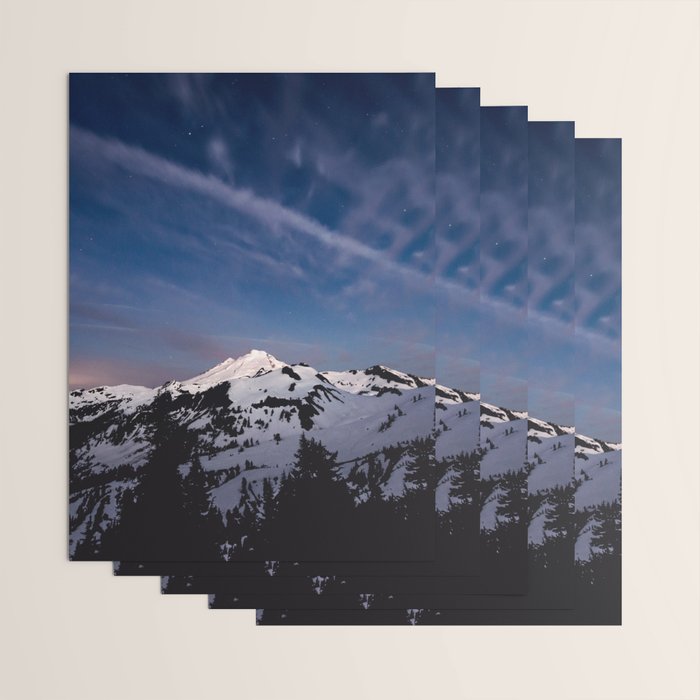 Mount Baker - Nature Photography Wrapping Paper Gallery Image 3
