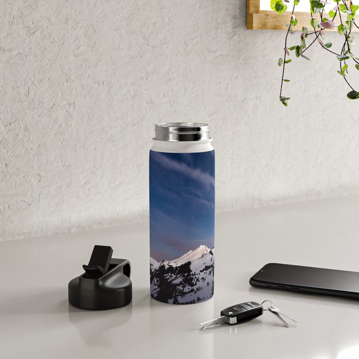 Mount Baker - Nature Photography Water Bottle Gallery Image 4