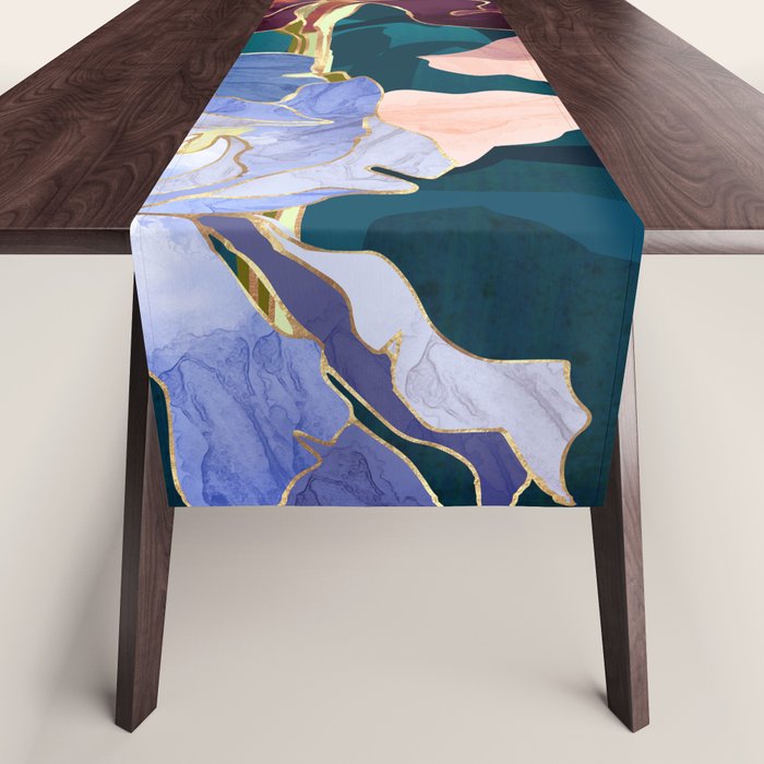 Iris Abstract Table Runner Gallery Image 1