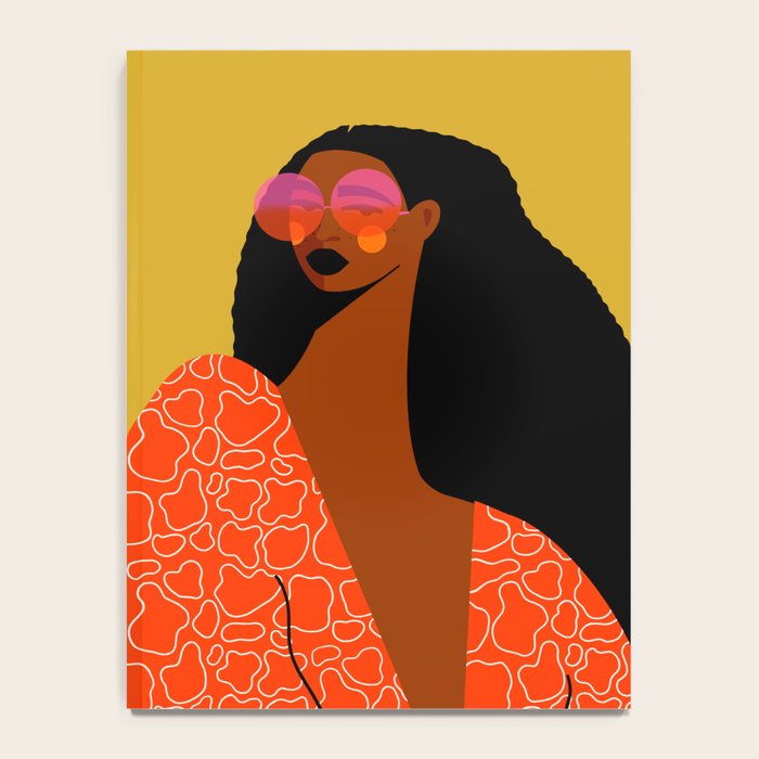 Wavy Retro Vibe Notebook Gallery Image 4