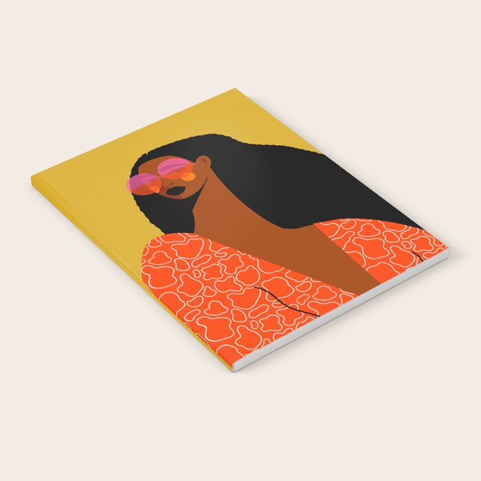 Wavy Retro Vibe Notebook Gallery Image 2