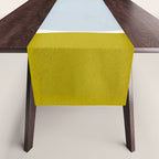 Happy Pebbles â¢ Organic Geometry Bold Pastels Table Runner Gallery Image 1